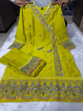 Sara Ali Khan Bollywood Actress Designer A-line Kurti And Bottom
