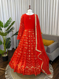 Designer Heavy Faux Georgette Anarkali Suit