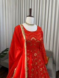 Designer Heavy Faux Georgette Anarkali Suit
