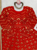 Designer Heavy Faux Georgette Anarkali Suit