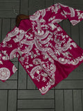 New Super Trending Embroidery Sequence work ready to wear saree with full koti
