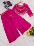 Wedding & Party Wear Elegant Look New Designer Plazo Set