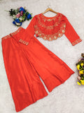 Wedding & Party Wear Elegant Look New Designer Plazo Set
