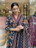 Latest Designer  Premium Cotton Blend  Top Bottom And Dupatta