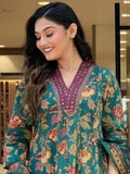 Latest Designer  Premium Cotton Blend  Top Bottom And Dupatta