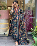 Latest Designer  Premium Cotton Blend  Top Bottom And Dupatta