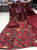 Latest Designer  Premium Cotton Blend  Top Bottom And Dupatta