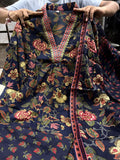 Latest Designer  Premium Cotton Blend  Top Bottom And Dupatta
