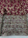 Chanderi Jacquard Butti with Thread Work With Sequence Salwar Kameez