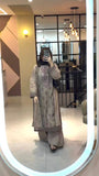 Designer Party Wear Look Heavy Faux Georgette Top Plazzo & Dupatta Set