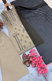 Designer Party Wear Look Heavy Faux Georgette Top Plazzo & Dupatta Set