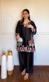 Designer Co-Ord Set With Beautiful Reyon Satin Fabric