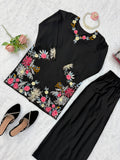 Designer Co-Ord Set With Beautiful Reyon Satin Fabric