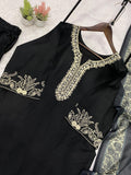 Latest Designer Top Baottm And Dupatta With Real Mirror And Embroidery Work