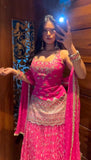 Latest Designer Chinon Silk With Heavy Sequence And Embroidery Work Top Lehenga And Dupatta Set
