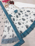 New Party Wear Look Heavy Star Georgette Gown Dupatta & Bottom Set