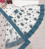 New Party Wear Look Heavy Star Georgette Gown Dupatta & Bottom Set