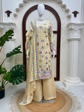 Vichitra Silk with Soft Micro Cotton Lining & Thread with sequence Work Salwar Kameez