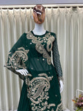 Latest Party Wear Lehenga Blouse And Shruge With Embroidery Work