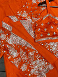 Designer Party Wear Koti with Lehenga  With Beautiful  Rangoli Silk Fabric