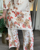 Summer Special Daily Wear Look Pure Cotton Slub Beautiful Co-Ord Set