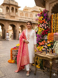 Roman Silk with Beautiful Embroidery With Sequence Work Salwar Kameez