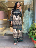 Designer Heavy Reyon Cotton With Digital Print Co-Ords Set