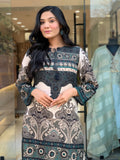 Designer Heavy Reyon Cotton With Digital Print Co-Ords Set