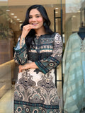 Designer Heavy Reyon Cotton With Digital Print Co-Ords Set