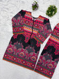 Designer Heavy Reyon Cotton With Digital Print Co-Ords Set