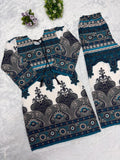 Designer Heavy Reyon Cotton With Digital Print Co-Ords Set