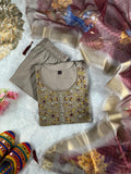 Roman Silk with Beautiful Embroidery With Sequence Work Salwar Kameez