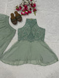 Heavy Fandy Crush With Heavy Bids Hand Work And Moti Work Salwar Kameez