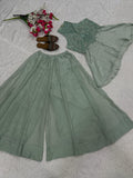 Heavy Fandy Crush With Heavy Bids Hand Work And Moti Work Salwar Kameez