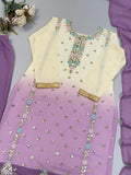 New Designer Collection In Pure Heavy Faux Georgette With Heavy Embroidery-Sequence Work Top-Bottom And Dupatta Set