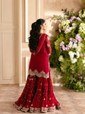 Latest Designer Faux Georgette Top Sahara And Dupatta Set
