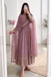 Designer Party Wear  Heavy Crunchy Silk Gown Dupatta And Pant