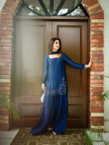 New Designer Natural Crep Silk Top-Bottom And Dupatta Set