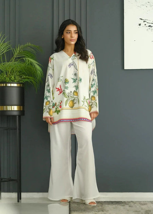 Latest Designer Co-Ords Set With  Reyon Cotton With Digital Print