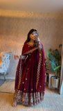 Latest Designer Fendy Silk Anarkali Suit