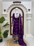 Latest Designer Fendy Silk Anarkali Suit