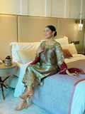 DESIGNER READY TO WEAR COLLECTION 3 PIECE FANCY KURTI WITH BEAUTIFUL BOTTOM AND DUPATTA