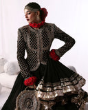 Faux Georgette with Soft Micro Cotton Lining & Thread with Sequence work Set
