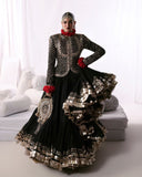 Faux Georgette with Soft Micro Cotton Lining & Thread with Sequence work Set