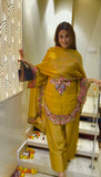 Latest Designer Salwar Kameez With Pure Heavy Georgette With Embroidery Thread Work