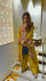 Latest Designer Salwar Kameez With Pure Heavy Georgette With Embroidery Thread Work