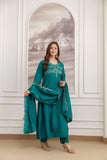 VICHITRA SILK WITH BEAUTIFUL EMBROIDERY WORK SALWAR KAMEEZ