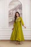 VICHITRA SILK WITH BEAUTIFUL EMBROIDERY WORK SALWAR KAMEEZ