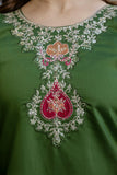 Beautiful Chanderi with Embroidery work Salwar Kameez