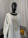 Latest Designer Faux Georgette Sharara Set With Sequnce Work